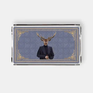 Vitelli Design Studio-Gentleman Akrilik Tepsi