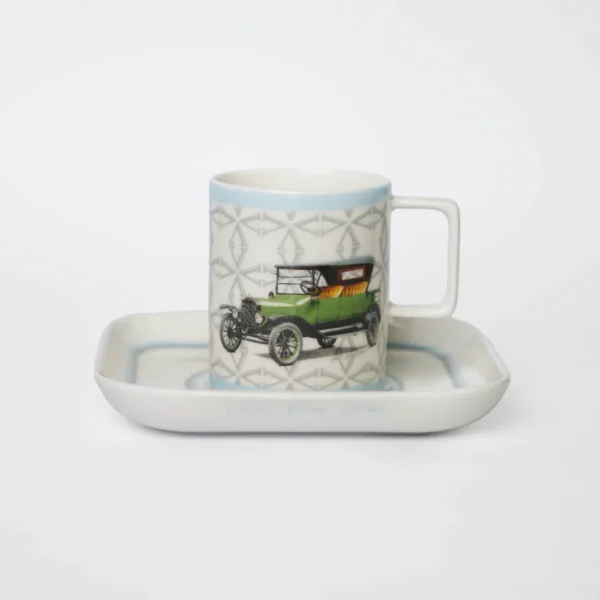Vitelli Design Studio -Classic Cars Kahve Fincanı