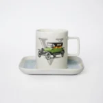 Vitelli Design Studio - Classic Cars Porselen Çay Fincanı
