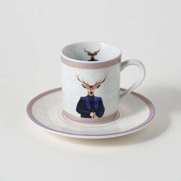 Vitelli Design Studio - Gentleman Porselen Kahve Fincanı