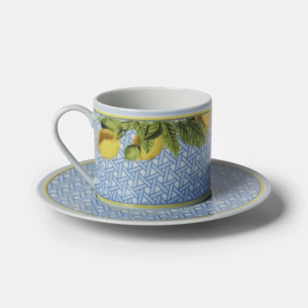 Vitelli Design Studio -Hazeran Limon Porselen Çay Fincanı