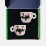Vitelli Design Studio- Classic Cars İkili Porselen Espresso Fincanı