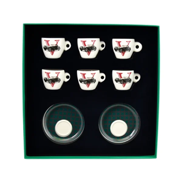 Vitelli Design Studio-Classic Cars 6'lı Espresso Fincanı