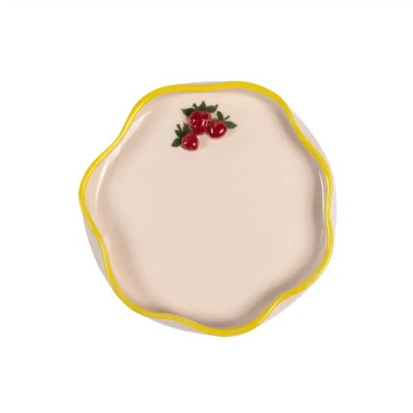 Feeling Good Inside-Petite Strawberry/ Çilek 3D Mini Tabak