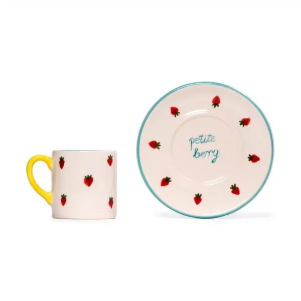 Feeling Good Inside -Petite Berry – Çilek Kahve Set