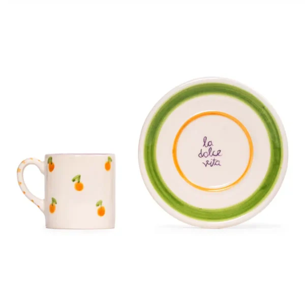 Feeling Good Inside- Petite Orange – Portakal Kahve Set