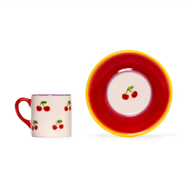 Feeling Good Inside -Petite Cherry – Kiraz Kahve Set