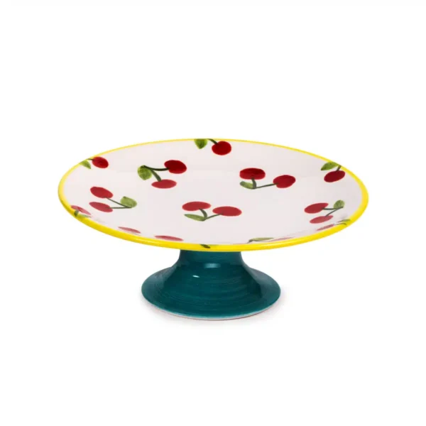 Feeling Good Inside - Petite Cherry Cake Stand 18 cm