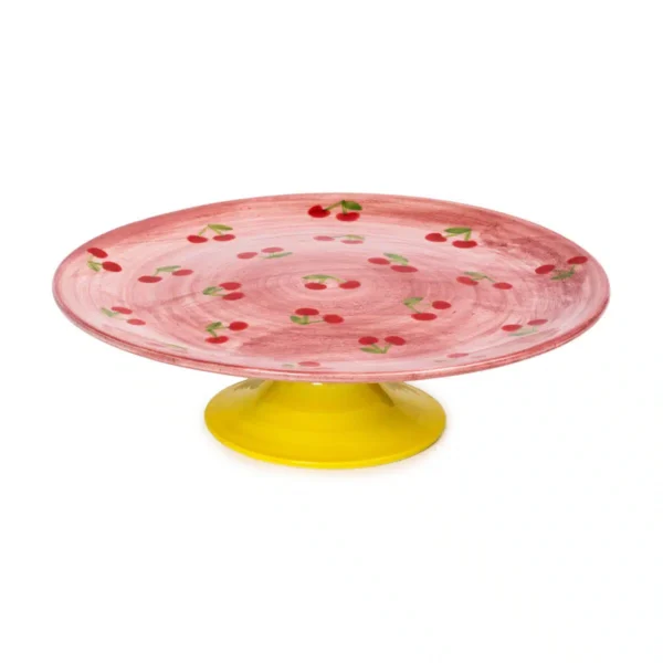 Feeling Good Inside- Petite Cherry Cake Stand 30 cm