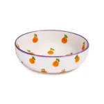 Feeling Good Inside - Petite Orange Midi Salad Bowl- Portakal Kase