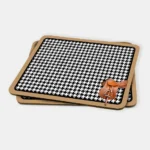 Vitelli Design Studio-Equestrian Camel 2'li MDF Amerikan Servis