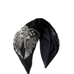 JOYCO -Angelo Taş ve Boncuk İşlemeli Kadın Taç