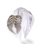 JOYCO Angelo White Taş işlemeli Kadın Taç