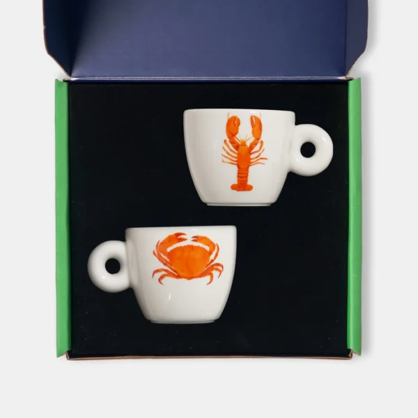 Vitelli Design Studio-Hazeran İkili Porselen Espresso Fincanı