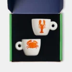 Vitelli Design Studio-Hazeran İkili Porselen Espresso Fincanı