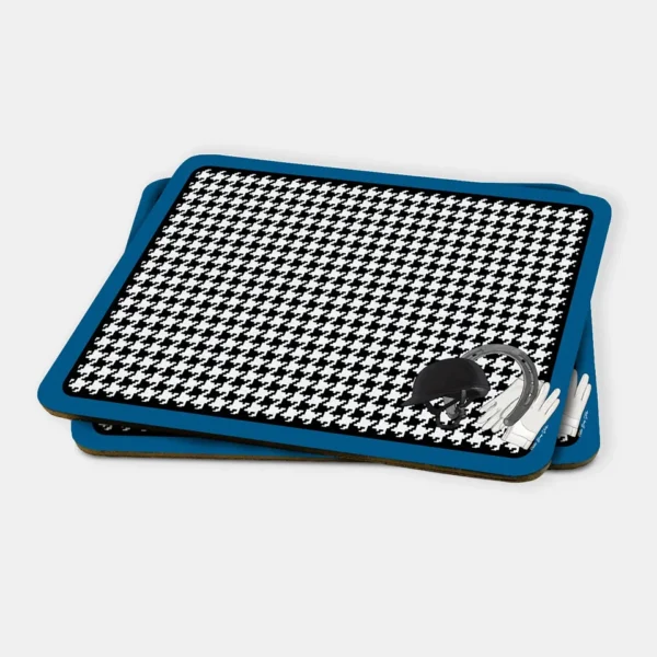 Vitelli Design Studio-Equestrian Blue 2'li MDF Amerikan Servis