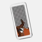 Vitelli Design Studio-Equestrian Orange Ceket Cam Tabak