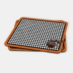 Vitelli Design Studio -Equestrian Orange 2'li MDF Amerikan Servis