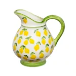 Feeling Good Inside -Lemon Splash Collection Handmade Ceramic Klasik Sürahi