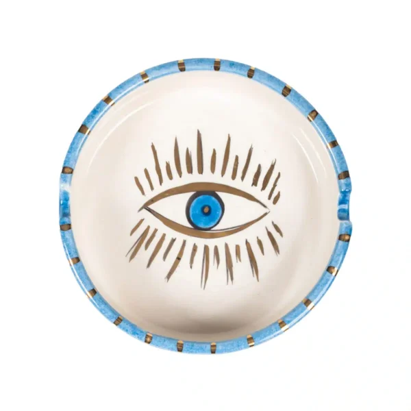 Feeling Good Inside -Handmade Ceramic Big Eye Büyük Küllük