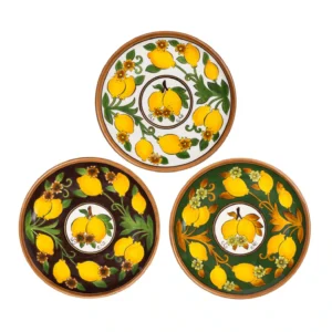 Feeling Good Inside- Amalfi Coast Collection 3’lü Sonbahar 30 cm Tabak Seti ”Golden Fall ”