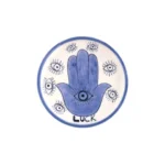 Feeling Good Inside -Inner Eye Collection Handmade Luck Yazılı Fatma Ana Eli Seramik Mini Tabak