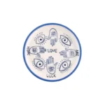 Feeling Good Inside-Inner Eye Collection Hope-Love-Luck-Joy Seramik Mini Tabak