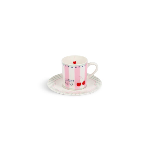 Fern&Co Bon App Collection Türk Kahvesi Fincanı Cherry