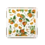Feeling Good Inside -Mandarin Plexi Tray 25*25