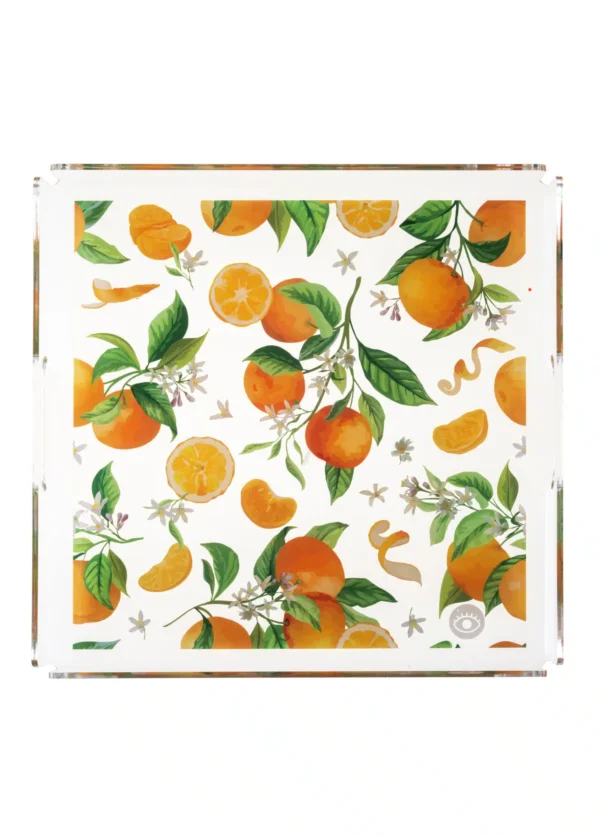 Feeling Good Inside -Mandarin Plexi Tray 33*33