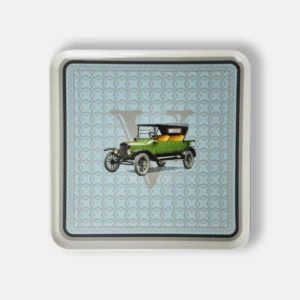Vitelli Design Studio-Classic Cars 27 Cm Porselen Tabak