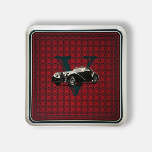 Vitelli Design Studio - Classic Cars 27 cm Porselen Tabak