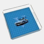 Vitelli Design Studio -Classic Cars 50's Akrilik Tepsi