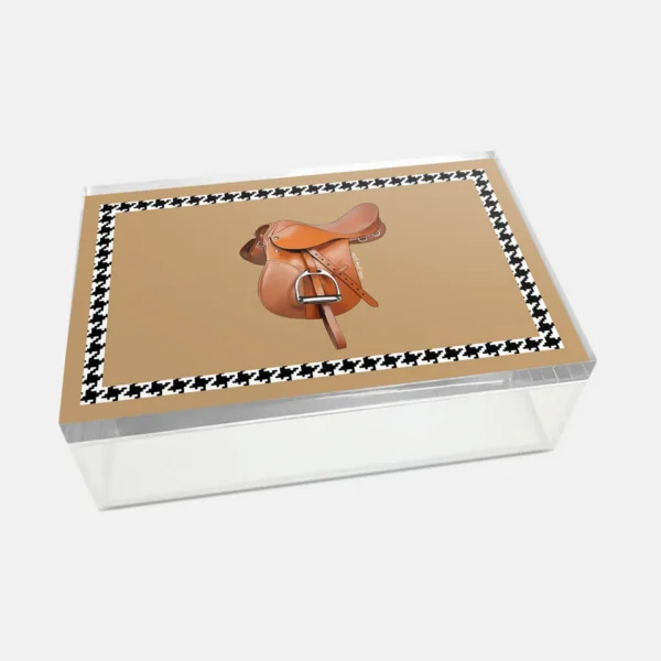 Vitelli Design Studio-Equestrian 18x12 Akrilik Kutu