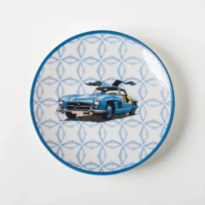 Vitelli Design Studio-Classic Cars 20 cm Porselen Tabak