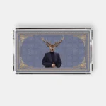 Vitelli Design Studio-Gentleman Akrilik Tepsi