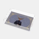 Vitelli Design Studio-Gentelman 25X17 Akrilik Tepsi