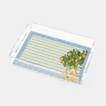 Vitelli Design Studio -Hazeran 25X17 Akrilik Tepsi