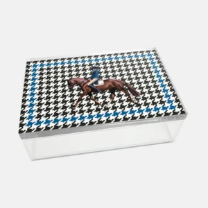Vitelli Design Studio -Equestrian 18x12 Akrilik Kutu