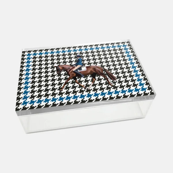 Vitelli Design Studio -Equestrian 18x12 Akrilik Kutu