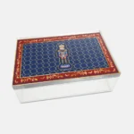 Vitelli Design Studio -Nutcracker Mavi 18x12 Akrilik Kutu
