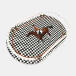 Vitelli Design Studio-Equestrian Oval Akrilik Tepsi
