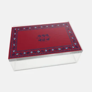 Vitelli Design Studio- Yağcıbedir Collection 18x12 Akrilik Kutu