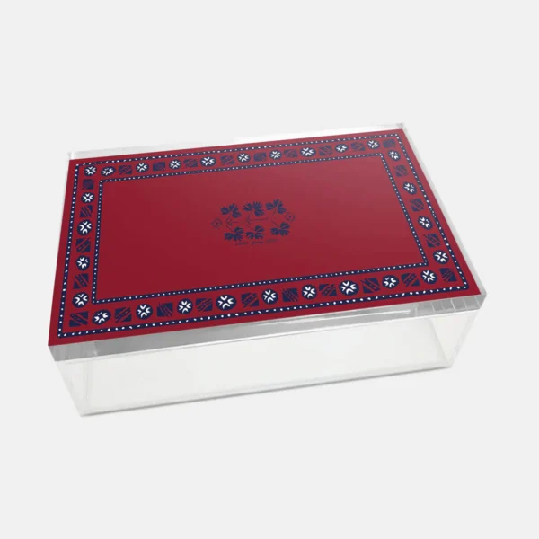 Vitelli Design Studio- Yağcıbedir Collection 18x12 Akrilik Kutu