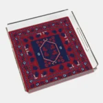 Vitelli Design Studio-Yağcıbedir Collection 40x40 Akrilik Tepsi