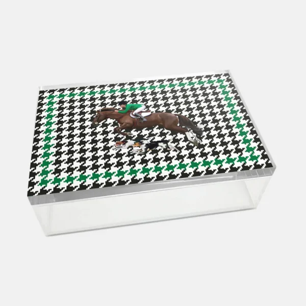 Vitelli Design Studio -Equestrian 18x12 Akrilik Kutu