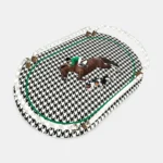 Vitelli Design Studio-Equestrian Oval Akrilik Tepsi